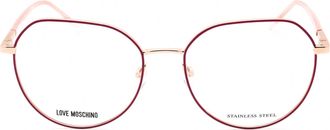 Love Moschino MOL560 Eyeglasses - Pink Gold