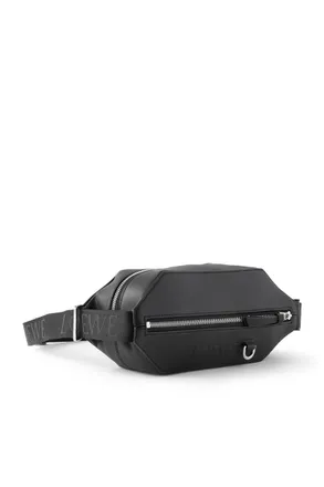 Loewe Logo-Debossed Leather Belt Bag