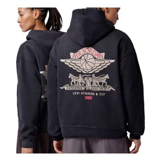Nike Jordan Air Jordan x Levis Full-Zip Hoodie Asia Sizing Black IM6735-010
