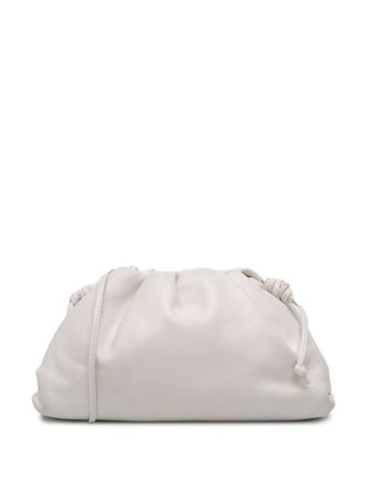 Bottega Veneta 2012-2025 Lambskin The Mini Pouch crossbody bag - women - Lambskin - One Size - White