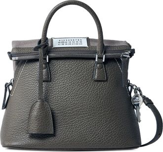 Maison Margiela mini 5AC Classique tote bag - T8031 GRAPHITE