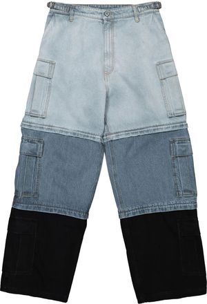 VETEMENTS Cargo Triple destrutturati - Blu