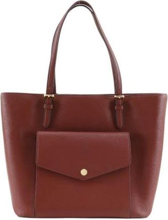 Michael Kors Pre-owned Leren Schoudertas - Dames - Vintage Shopper - Rood - ONE Size - Leer - Vintage