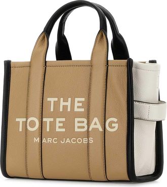 Marc Jacobs Womens Mano Tote Beige Bovine Leather