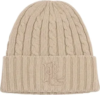 Ralph Lauren Birch Beanie - - Accessories - Donna - Beige - ONE SIZE