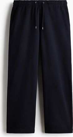 H&M Sweatpants in Loose Fit - Blue
