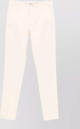 Incotex tailored trousers with pockets and loops
