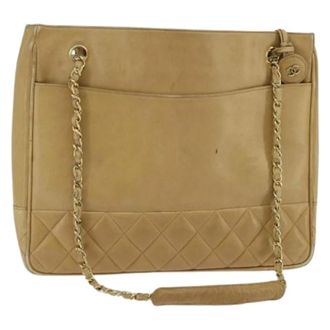 Chanel Borsa a spalla vintage Pre-owned - - Pre-owned - Donna - Beige - ONE SIZE