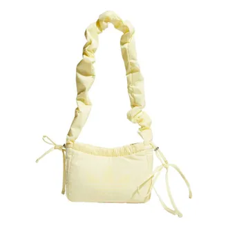 adidas (WMNS) adidas Ruffle Shoulder Bag Almost Yellow KF2519