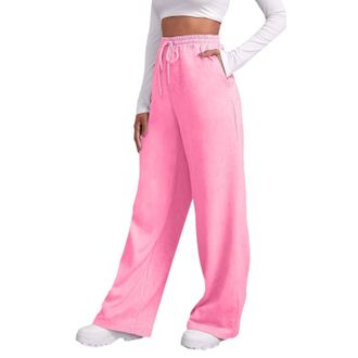 Wishlist Scuba Wide Leg In Pink