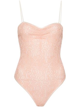 Forte_Forte Body con scollo a cuore - Rosa