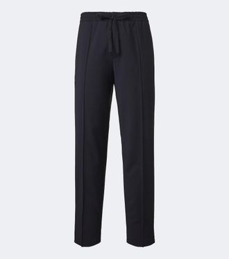 Valentino Garavani Wool and mohair straight pants