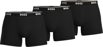 HUGO BOSS Heren Boxershort (Pakket van 3) (Zwart)