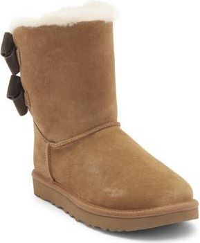 UGG Bailey Bow Boot in Chestnut at Nordstrom Rack, Size 10