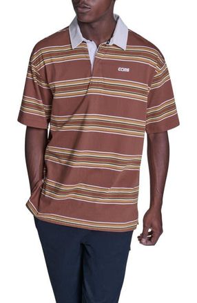 Converse Cons Stripe Polo in Unearthed Multi at Nordstrom, Size X-Large