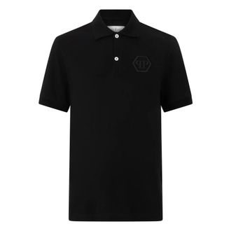 Philipp Plein Polo shirt SS Hexagon - - Tops - Uomo - Nero - S