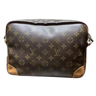 Louis Vuitton Pre-owned Nile Monogram Schoudertas - Dames - Pre-owned - Bruin - Maat: ONE Size