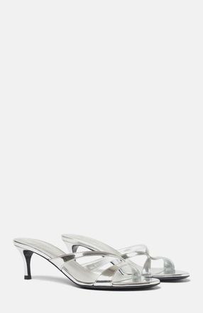 Scarosso Pauli Sandals in Silver - Calf at Nordstrom, Size 39.5