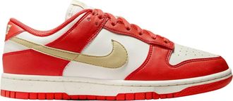 Nike Womens Dunk Low Next Nature Light Crimson Team Gold