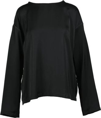 Fabiana Filippi Blusa - Dames - Blouses - Zwart - L - Overhemden