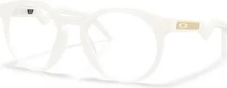 Oakley 50mm Round optical glasses in White at Nordstrom