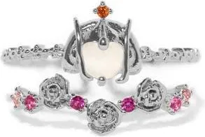 Girls Crew Star Wars Padm&eacute; Amidala Adjustable Ring in Silver at Nordstrom, Size 8.5