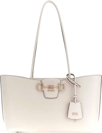 Guess Tassen, Dames, Beige, ONE Size, Janie Logo Shopper