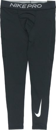 Nike Mens Nike Pro Dri-FIT Sports Training Ribbed Leggings Black CU4962-010