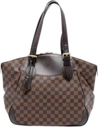 Louis Vuitton Pre-owned Handbags, female, Brown, Size: ONE SIZE Pre-owned Fabric Handbag