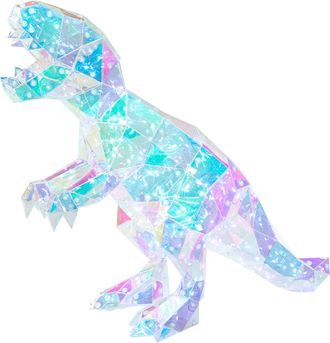 Beliani Decoraci&oacute;n Led Accesorio Para Interior Dinosaurio T-rex Luces Led Iluminaci&oacute;n Multicolor Tarjanex