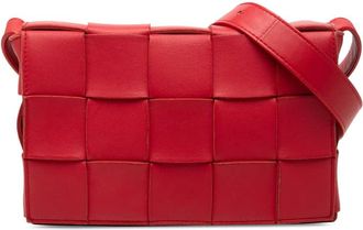 Bottega Veneta Pre-owned Bottega Veneta Nappa Intrecciato Cassette Crossbody Unisex 7G41NL62LLE9UWWA