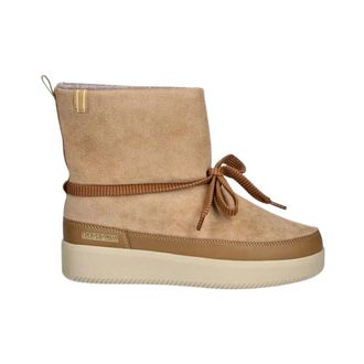 Napapijri Jade Winterlaarzen - Dames - Schoenen - Beige - Maat: 41 EU Synthetisch