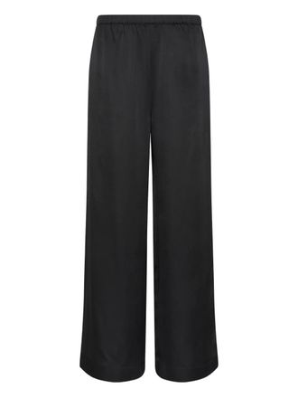 Calvin Klein elasticated-waistband trousers - women - Polyester - S - Black