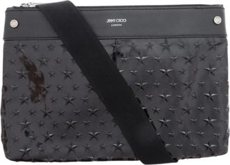 Jimmy Choo London Patent Leather Shoulder Bag (Pre-Owned)