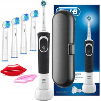 OEM Cepillo De Dientes El&eacute;ctrico Oral-b Vitality100 Crossaction Con Estuche Negro