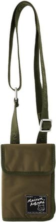 Maison Kitsuné Caschetto per collo Crossbody Maison Kitsune Nylon Khaki