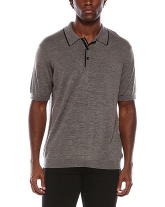 Rag & Bone Rag & Bone Crawford Wool & Cashmere-Blend Polo Shirt