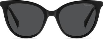 Polaroid PLD 4184/S/X Polarized 807/M9 Womens Sunglasses Black Size 52