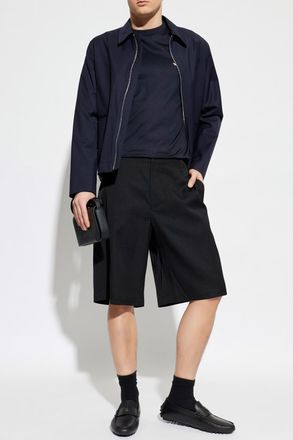 Emporio Armani Long Sleeve T-shirt, Mens, Navy Blue