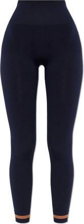 The Upside Broeken, Dames, Blauw, L, Polyester, Form Seamless 25in Midi Pant