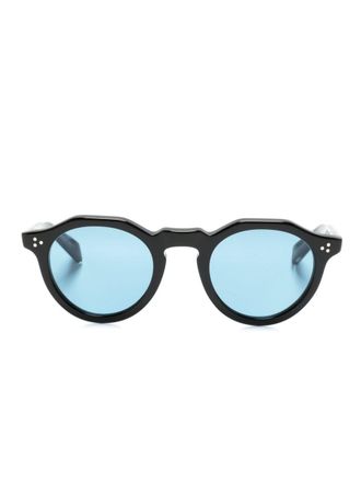Eyevan 7285 Occhiali da sole Mason tondi Pre-owned - Nero