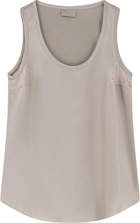 Brunello Cucinelli Top In Seta Stretch