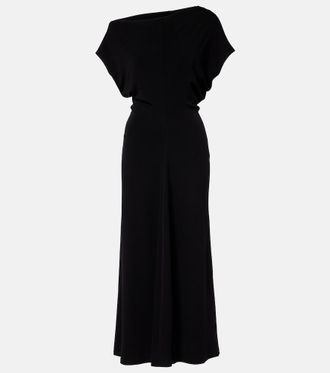 Vince Draped one-shoulder midi dress