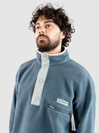Columbia Helvetia II Half Snap Fleece Half-Zip Fleece Pullover blau