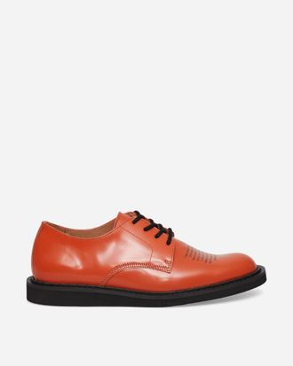 George Cox UNDERCOVER People Have the Power Derby Shoes Copper