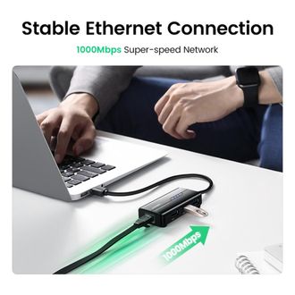 OEM Adaptador Ethernet Usb 3.0 1000 Mbps, Hub Usb Rj45