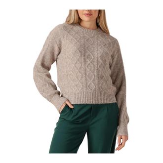 Object Object, Dames, Truien, Beige, Maat: XL Wol