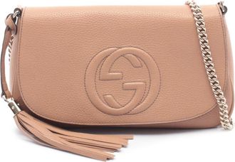 Gucci Pre-owned Gucci Medium Leather Soho Chain Flap Crossbody Ladies 4O5SW5Q1Z6O6V82C