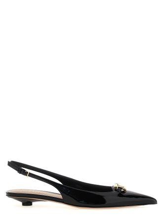 Valentino Garavani Womens Vlogo Moon Slingbacks
