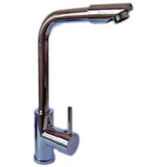 Trade Shop Trade Shop - Miscelatore Rubinetto Monocomando Per Lavello Cucina Canna Alta 6204